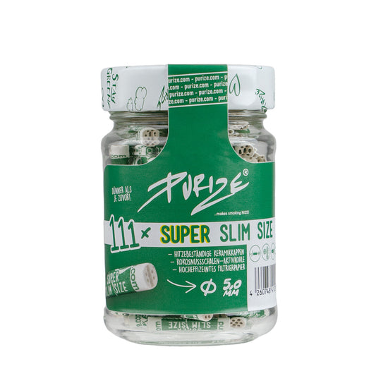 Filtres Charbons PRZ XTRA Super Slim (5mm) - Jar (x111)