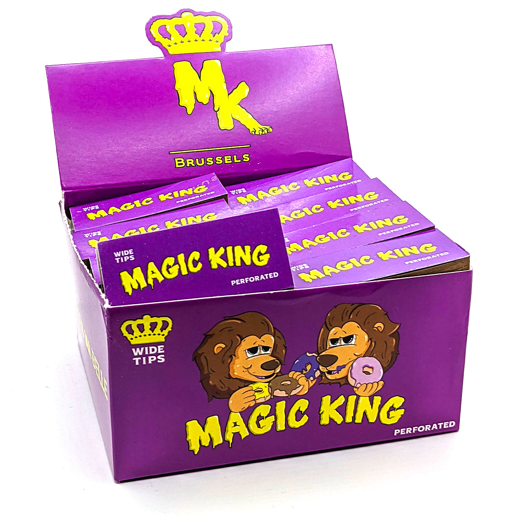 Magic King Tips Purple - Filter Tips Wide