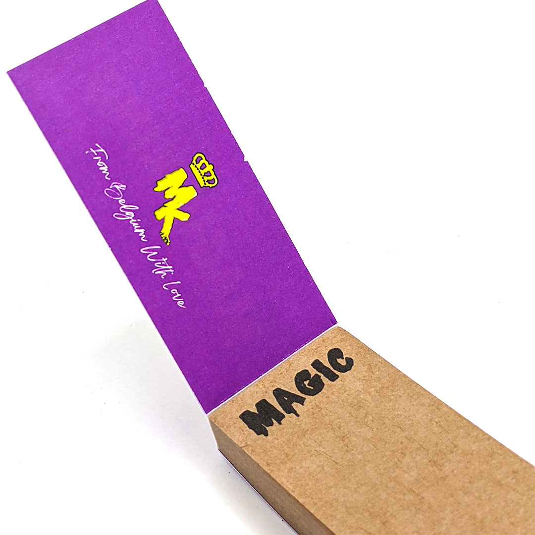 Magic King Tips Mauve - Filtres En Carton Large "Non Blanchi"