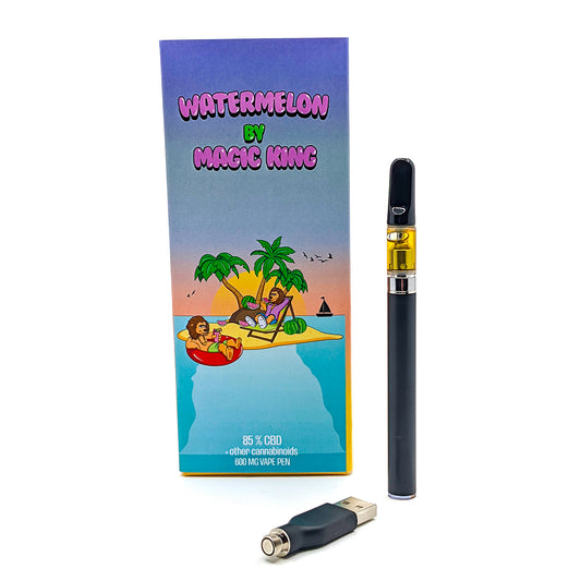 Magic King Vape Pen - Watermelon (85% CBD)